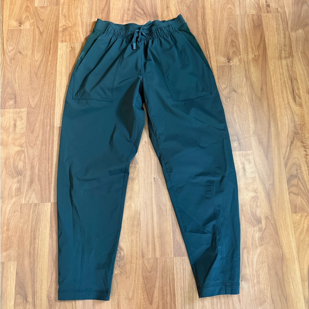 Kathmandu Elastic Waist Jogger Outdoor Pants - Dark Green Gray